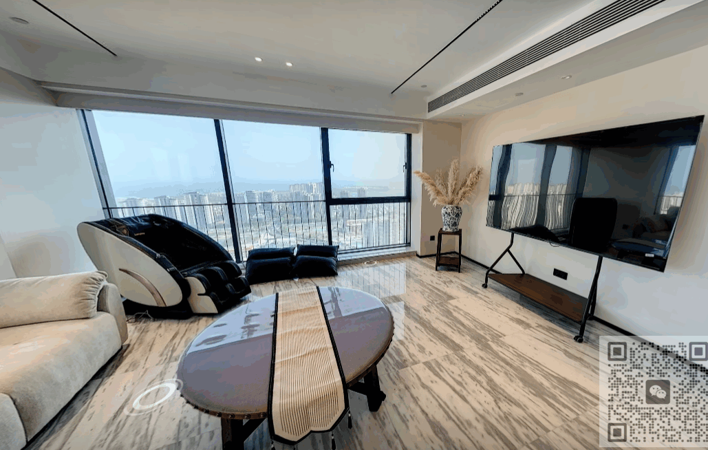 Vanke Emerald Yangtze River – Furnished 3-Bedroom Apartment for Rent in Huangdao, Qingdao